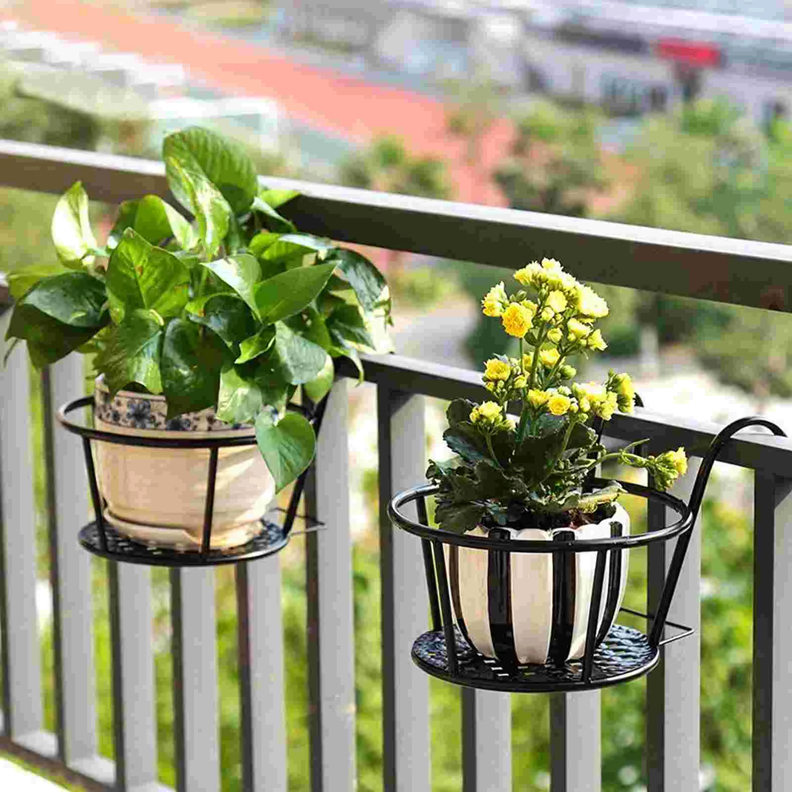 Bonsai Garden China - 2 pçs ferro vaso de flores